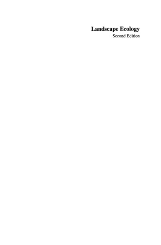 ﻿اکولوژی منظر: نظریه و کاربرد