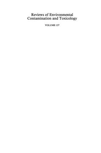 ﻿بررسی آلودگی محیطی و سم شناسی: ادامه بررسی های باقی مانده