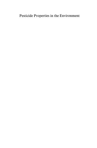 ﻿خواص آفت کش ها در محیط زیست