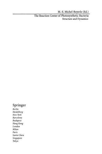 ﻿مرکز واکنش باکتریهای فتوسنتزی: ساختار و پویایی