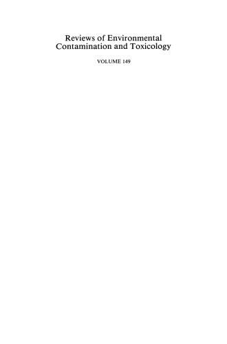 ﻿بررسی آلودگی محیطی و سم شناسی: ادامه بررسی های باقی مانده