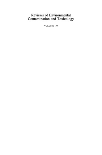 ﻿بررسی آلودگی محیطی و سم شناسی: ادامه بررسی های باقی مانده