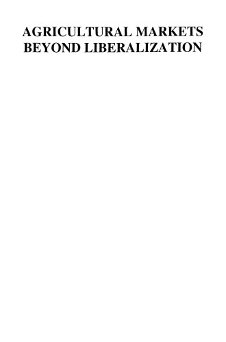 بازارهای کشاورزی بیش از لیبرالیزاسیون