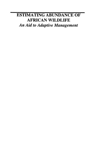 ﻿برآورد فراوانی حیات وحش آفریقا: کمکی به مدیریت تطبیقی