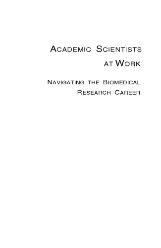 ﻿دانشمندان دانشگاهی در محل کار: پیمایش در شغل تحقیقات زیست پزشکی