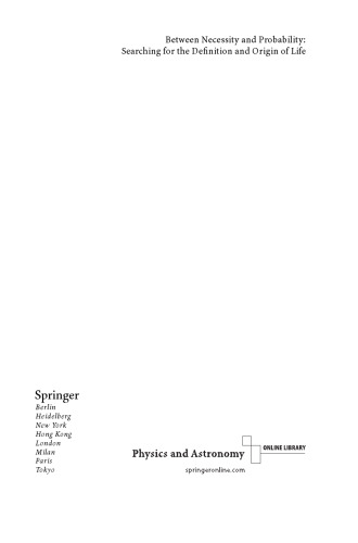﻿بین ضرورت و احتمال: جست‌وجوی تعریف و منشأ حیات