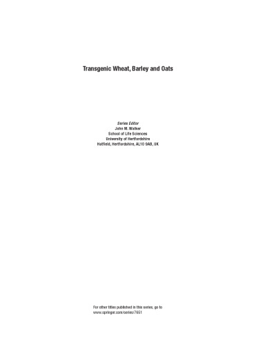 ﻿گندم تراریخته ، جو و جو: پروتکل های تولید و خصوصیات