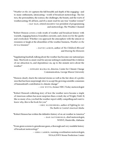 ﻿هوا روی هوا: تاریخچه هواشناسی پخش