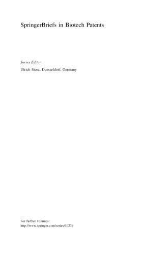 ﻿محدودیت های ثبت اختراع: علوم گیاهی، سلول های بنیادی و اسیدهای نوکلئیک