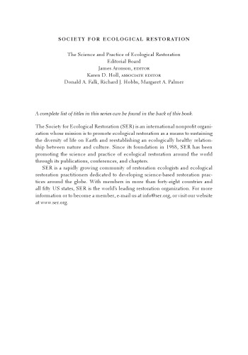 ﻿بازسازی محیط زیست: اصول، ارزش ها و ساختار یک حرفه در حال ظهور