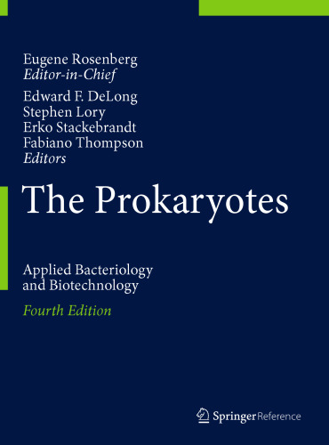 The Prokaryotes: باکتری شناسی کاربردی و بیوتکنولوژی