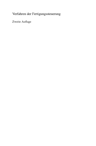 ﻿روش های کنترل تولید: اصول، توضیحات، پیکربندی