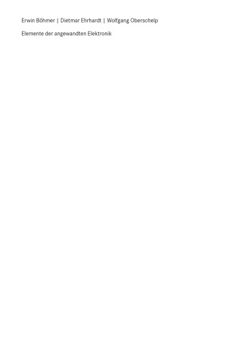 ﻿عناصر الکترونیک کاربردی: خلاصه ای برای آموزش و حرفه