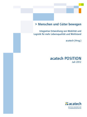 ﻿جابجایی افراد و کالاها: توسعه یکپارچه تحرک و تدارکات برای کیفیت بیشتر زندگی و رفاه