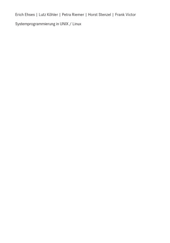 ﻿برنامه نویسی سیستم در یونیکس / لینوکس: مفاهیم اساسی سیستم عامل و برنامه های کاربردی