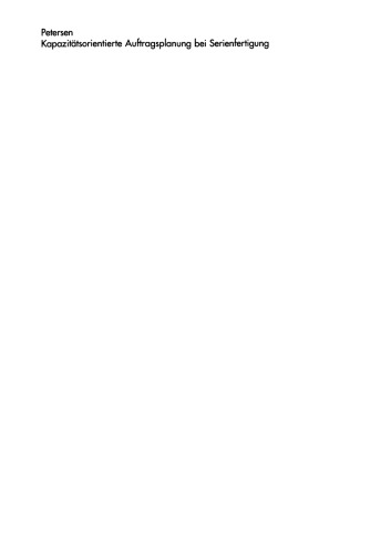 ﻿برنامه ریزی سفارش ظرفیت محور برای تولید سری