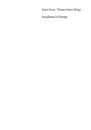 ﻿دولت رفاه در اروپا: تاریخ · چشم انداز توسعه