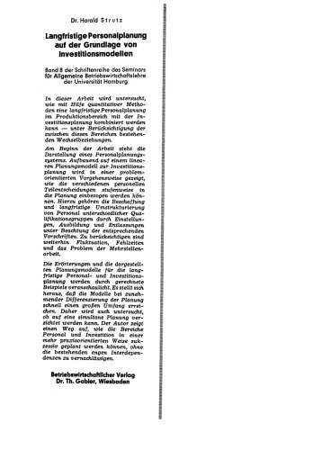 ﻿برنامه ریزی بلند مدت پرسنل بر اساس مدل های سرمایه گذاری