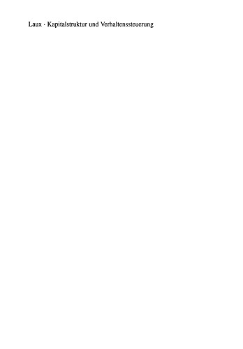 ﻿ساختار سرمایه و کنترل رفتار: قراردادهای تامین مالی به عنوان ابزار الزام آور و تشویقی