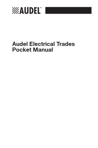 ﻿راهنمای جیبی Audel Electrical Trades