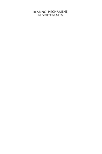 سمپوزیوم بنیادی Ciba - مکانیسم شنوایی در مهره داران