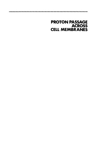 ﻿سمپوزیوم بنیاد Ciba 139 - عبور پروتون از غشای سلولی