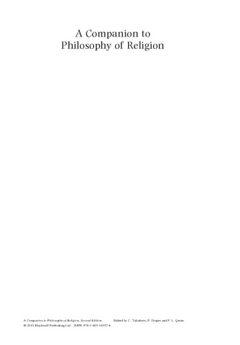 ﻿همنشینی برای فلسفه دین، چاپ دوم