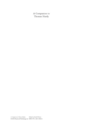 ﻿همراهی برای توماس هاردی