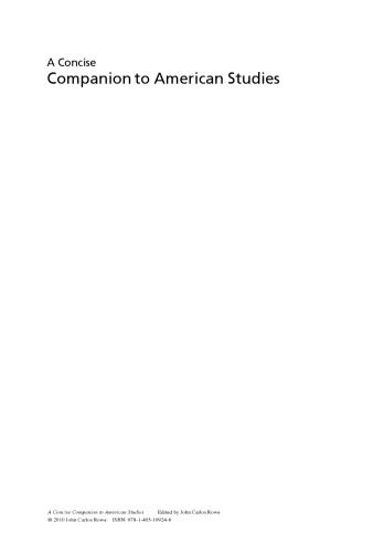 ﻿همراهی مختصر برای مطالعات آمریکایی