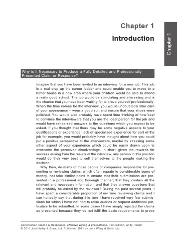 ﻿ادعاها و پاسخ های ساخت و ساز: نوشتن و ارائه موثر