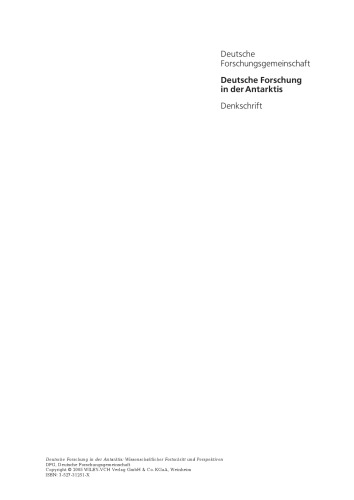 ﻿تحقیقات آلمانی در قطب جنوب: پیشرفت علمی و چشم اندازها