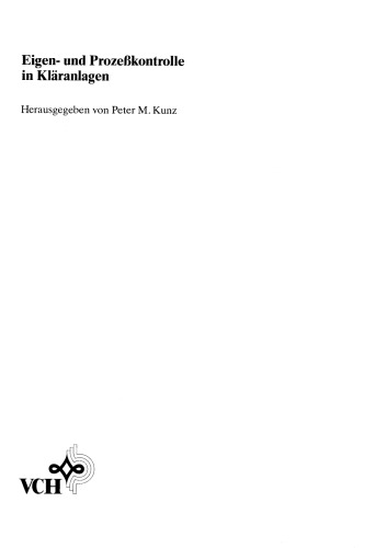 ﻿Eigen- und Proze?kontrolle در Klaranlagen