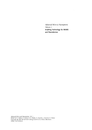 ﻿فعال کردن فناوری برای MEMS و نانودستگاه ها