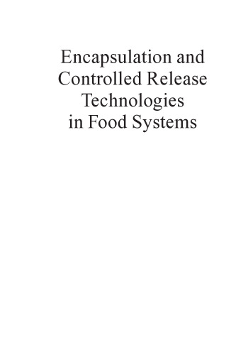 ﻿فن‌آوری‌های کپسوله‌سازی و رهاسازی کنترل‌شده در سیستم‌های غذایی