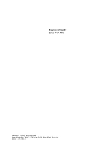 ﻿آنزیم ها در صنعت: تولید و کاربردها، ویرایش دوم