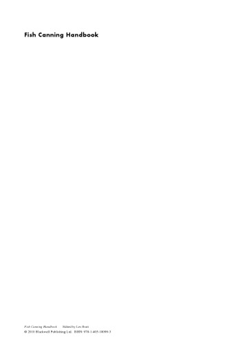 ﻿کتابچه راهنمای کنسرو ماهی