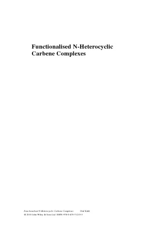 ﻿مجتمع های کاربن N-هتروسیکلیک عامل دار
