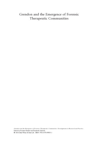 Grendon و ظهور انجمن های پزشکی قانونی: تحولات در تحقیقات و تمرین