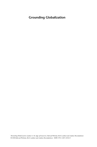 ﻿زمینه سازی جهانی سازی: کار در عصر ناامنی