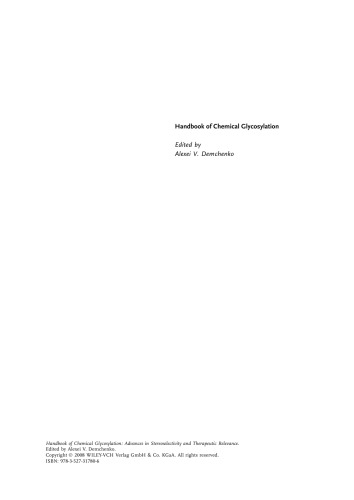 ﻿راهنمای گلیکوزیلاسیون شیمیایی: پیشرفت در انتخاب استریو و ارتباط درمانی