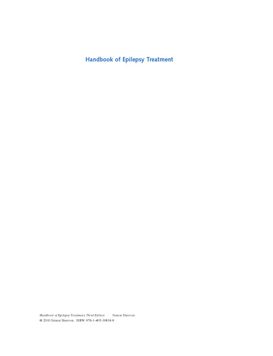 ﻿کتاب راهنمای درمان صرع، ویرایش سوم