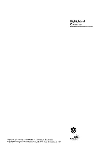 ﻿نکات برجسته شیمی: به عنوان آینه در Helvetica Chimica Acta. منتشر شده با VHCA Publishers، بازل.