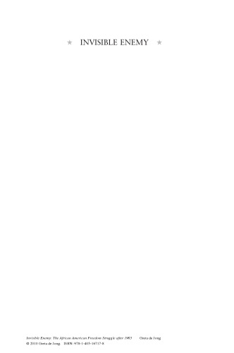 ﻿دشمن نامرئی: مبارزه آزادی آفریقایی آمریکایی پس از 1965