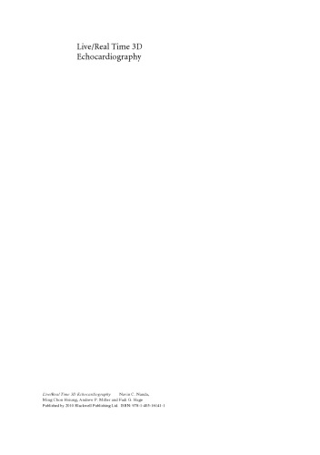 ﻿اکوکاردیوگرافی سه بعدی زنده/واقعی