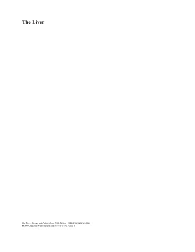 ﻿کبد: زیست شناسی و پاتوبیولوژی، ویرایش پنجم
