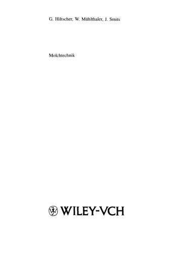Molchtechnik: Grundlagen Komponenten Anwendungstechnik