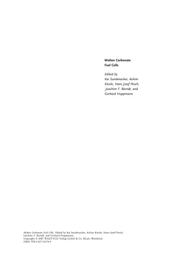 Molten Carbonate Fuel Cells: Modeling, Analysis, Simulation, and Control