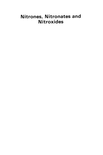 Nitrones, Nitronates and Nitroxides (1989)