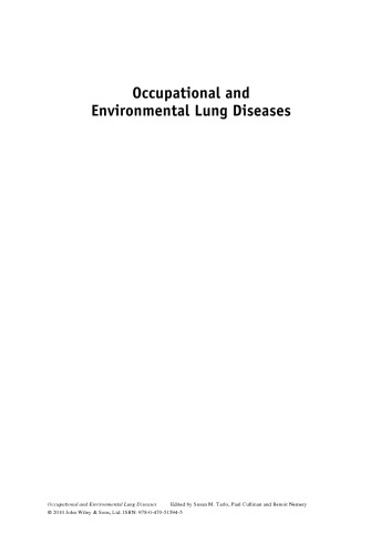 Occupational and Environmental Lung Diseases