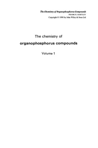Organophosphorus Compounds (1990)